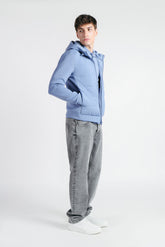 GIUBBOTTO DOPPIO TESSUTO CON CAPPUCCIO AVION